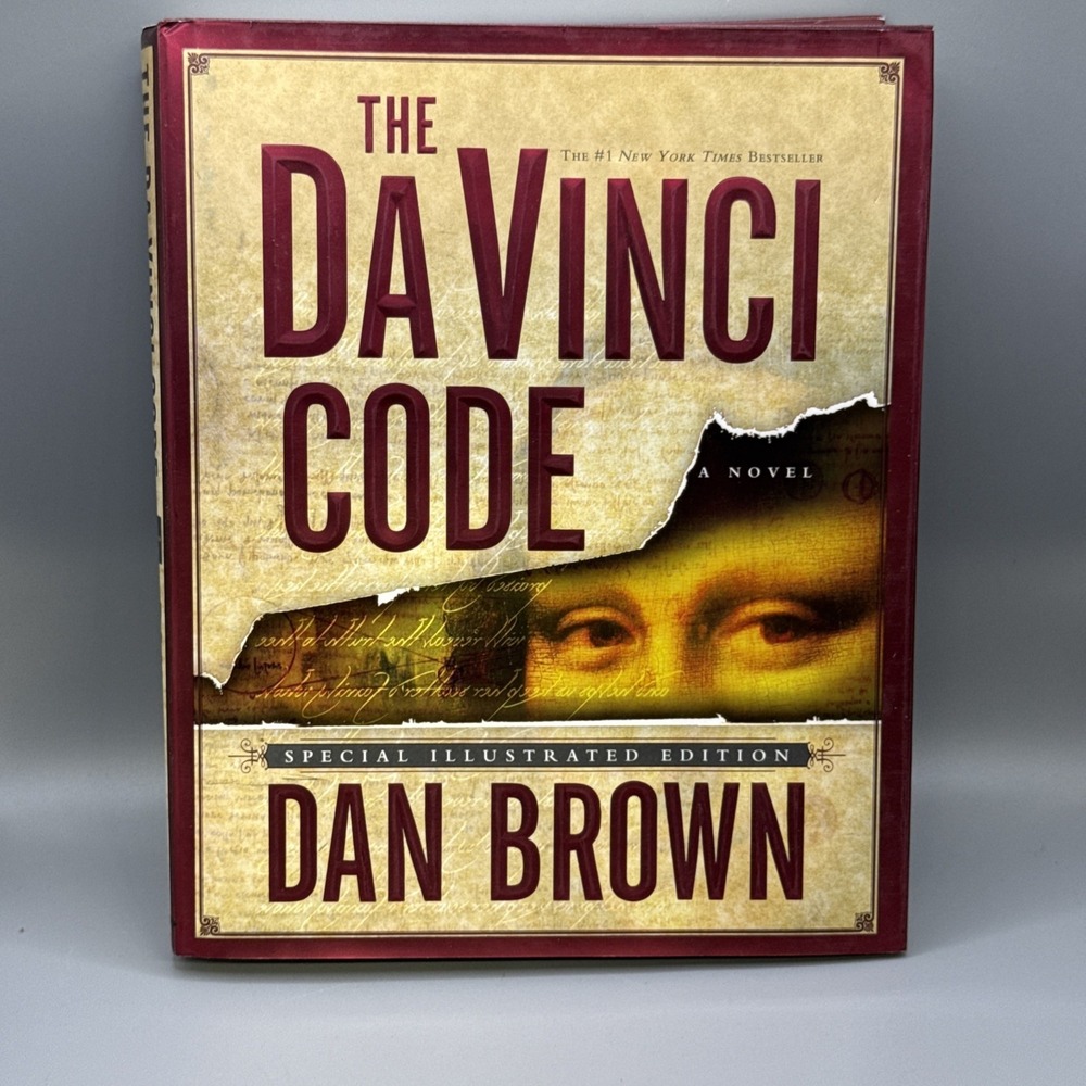 The Da Vinci Code Dan Brown First Edition 2004 Special Illustrated Book
